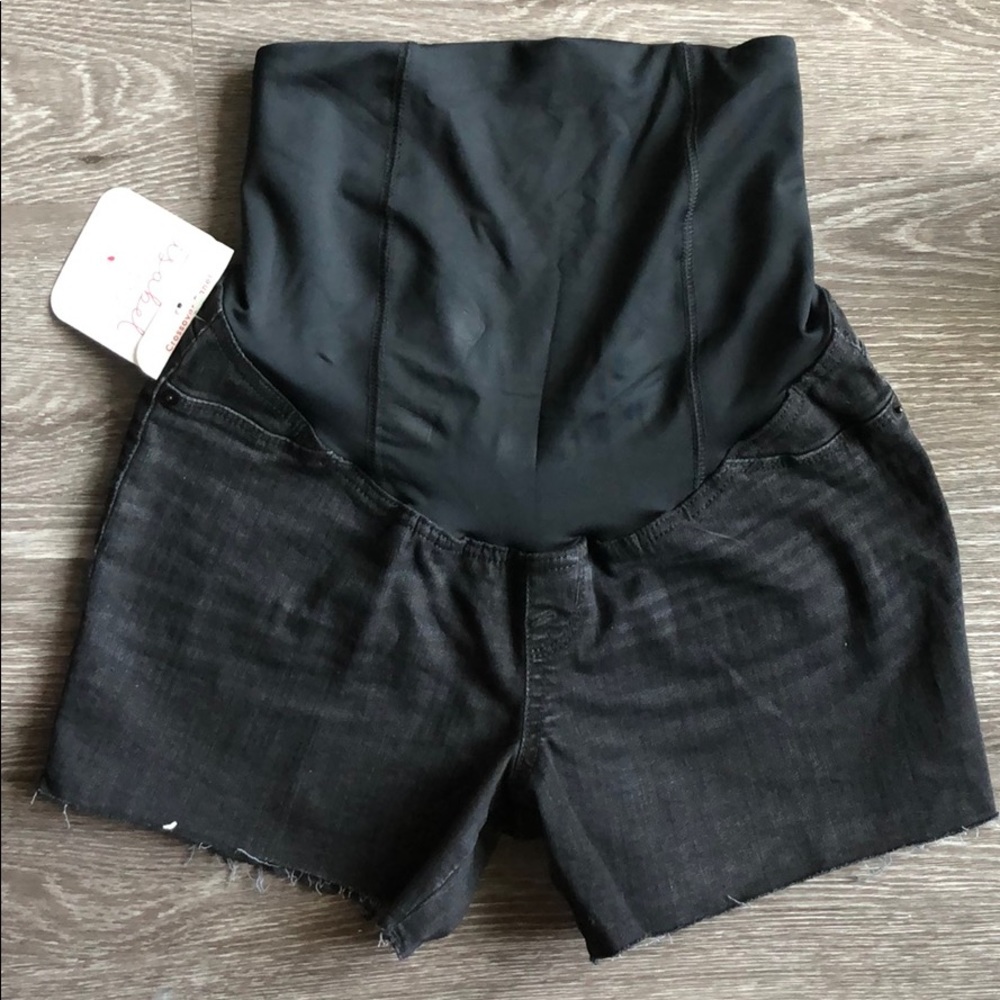 Isabel Maternity Midi Shorts